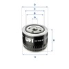 Filtro Spin-on de Aceite