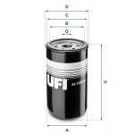 Filtro Spin-on de Aceite
