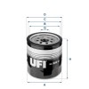 Filtro Spin-on de Aceite