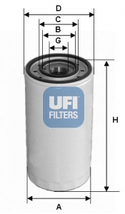 Filtro Spin-on de Aceite