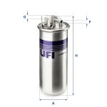 FILTROS DE COMBUSTIBLE