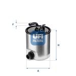 Filtro Spin-on de Combustible
