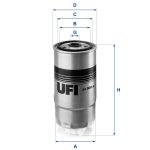 Filtro Spin-on de Combustible