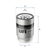 Filtro Spin-on de Combustible