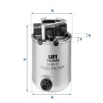FILTROS DE COMBUSTIBLE