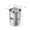 Filtro Spin-on de Combustible