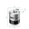 Filtro Spin-on de Combustible