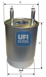 FILTROS DE COMBUSTIBLE