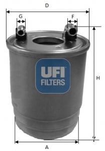 Filtro Spin-on de Combustible