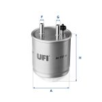 FILTROS DE COMBUSTIBLE