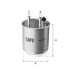 FILTROS DE COMBUSTIBLE
