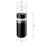 Filtro Spin-on de Combustible