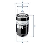 Filtro Spin-on de Combustible