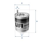 FILTROS DE COMBUSTIBLE