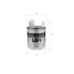 FILTROS DE COMBUSTIBLE