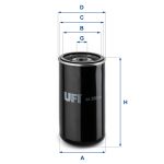 Filtro Spin-on de Combustible