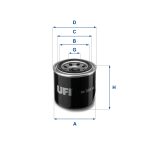 Filtro Spin-on de Combustible