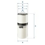 Filtro Spin-on de Combustible