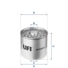 Filtro Spin-on de Combustible
