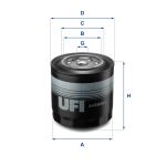 Filtro Spin-on de Combustible