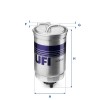 FILTROS DE COMBUSTIBLE