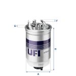 FILTROS DE COMBUSTIBLE