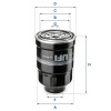 FILTROS DE COMBUSTIBLE