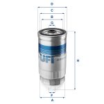 Filtro Spin-on de Combustible