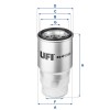 Filtro Spin-on de Combustible