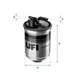 FILTROS DE COMBUSTIBLE