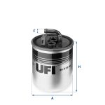 Filtro Spin-on de Combustible