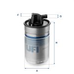 FILTROS DE COMBUSTIBLE