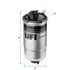 FILTROS DE COMBUSTIBLE