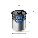 Filtro Spin-on de Combustible
