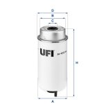 Filtro Spin-on de combustible