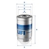 Filtro Spin-on de Combustible