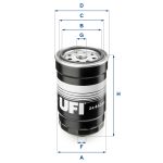 Filtro Spin-on de Combustible