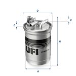 FILTROS DE COMBUSTIBLE