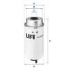 Filtro Spin-on de Combustible