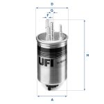 FILTROS DE COMBUSTIBLE