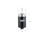 FILTROS DE COMBUSTIBLE