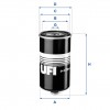 Filtro Spin-on de Combustible