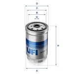 FILTROS DE COMBUSTIBLE