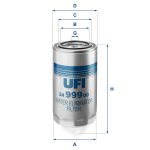 Filtro Spin-on de Combustible Separador de Agua