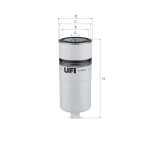 Filtro Spin-On de combustible
