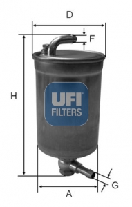 FILTROS DE COMBUSTIBLE