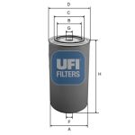 Filtro Spin-on de Combustible