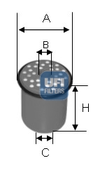 FILTROS DE COMBUSTIBLE