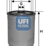 FILTROS DE COMBUSTIBLE