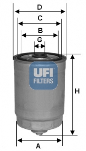 FILTROS DE COMBUSTIBLE